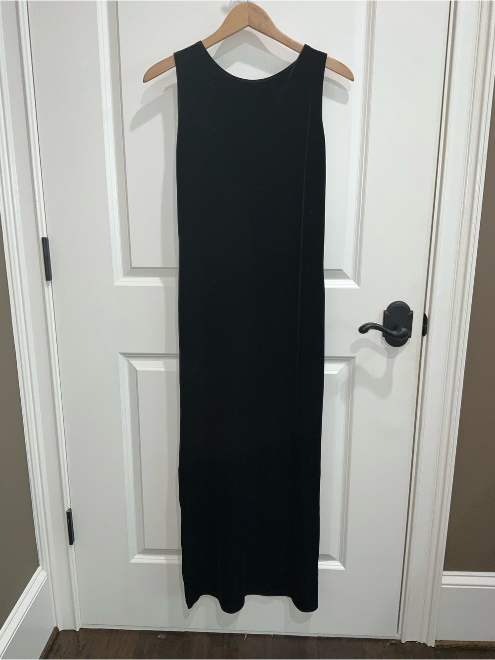 kathleen b. Black Sleeveless Maxi Dress